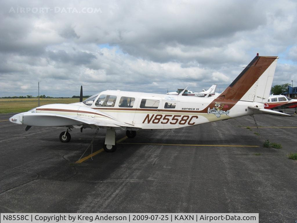 N8558C, 1976 Piper PA-34-200T C/N 34-7670148, Wings of Mercy Piper PA-34