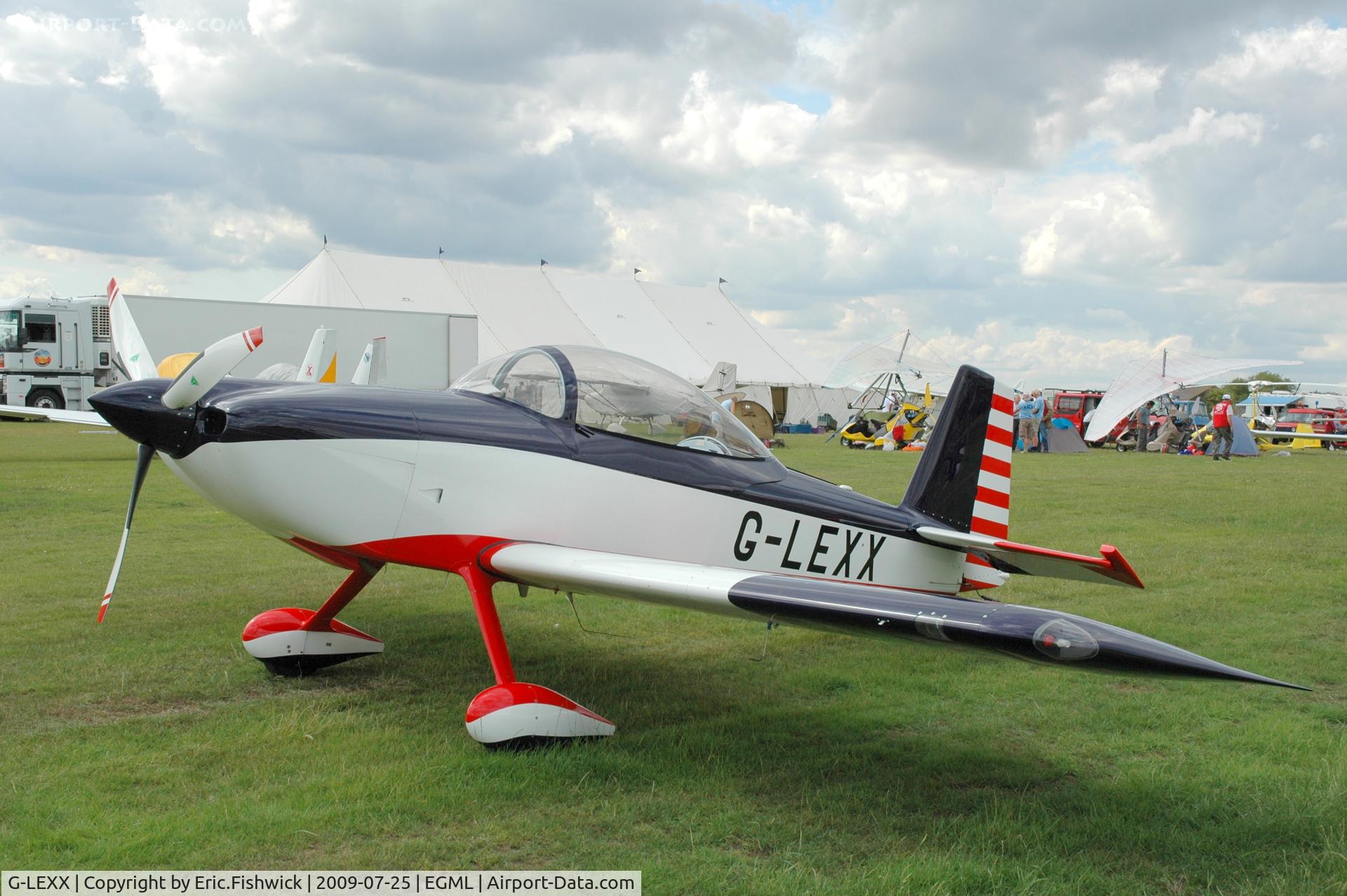 G-LEXX, 2002 Vans RV-8 C/N PFA 303-13896, G-LEXX at  Damys Hall Airfield