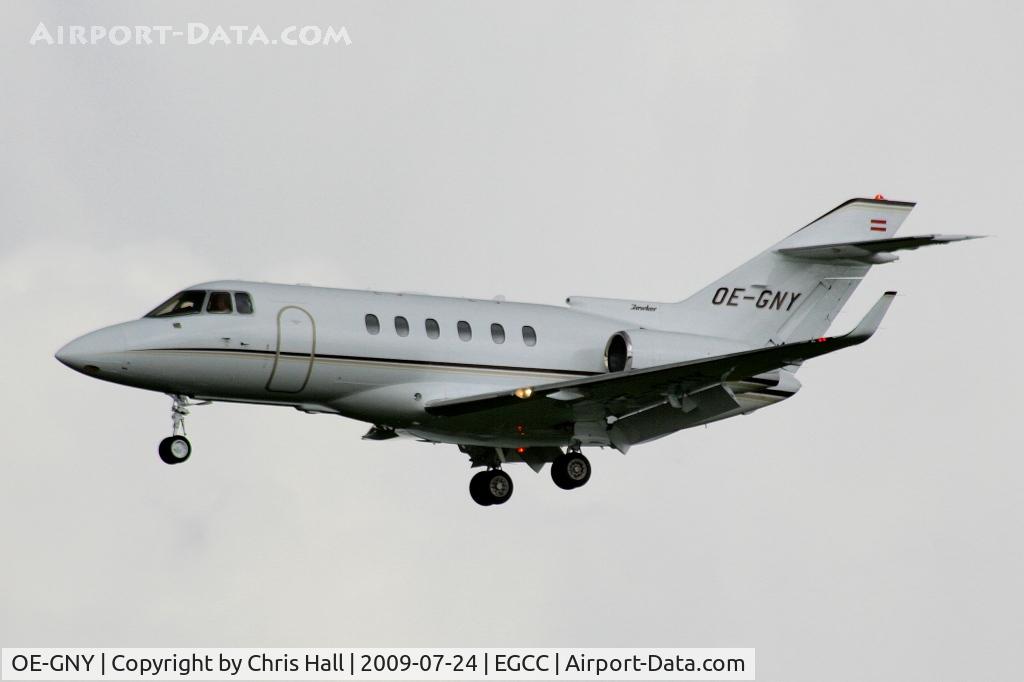 OE-GNY, 2007 Hawker Beechcraft Hawker 850XP C/N 258859, Global Jet Austria