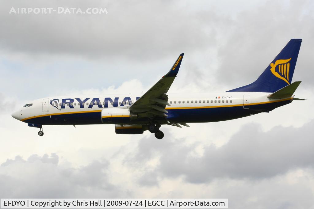 EI-DYO, 2008 Boeing 737-8AS C/N 33636, Ryanair