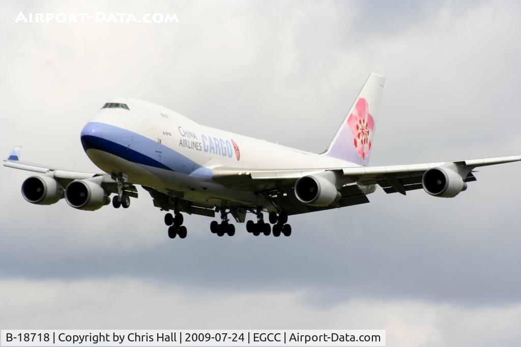 B-18718, Boeing 747-409F/SCD C/N 30770, China Airlines Cargo