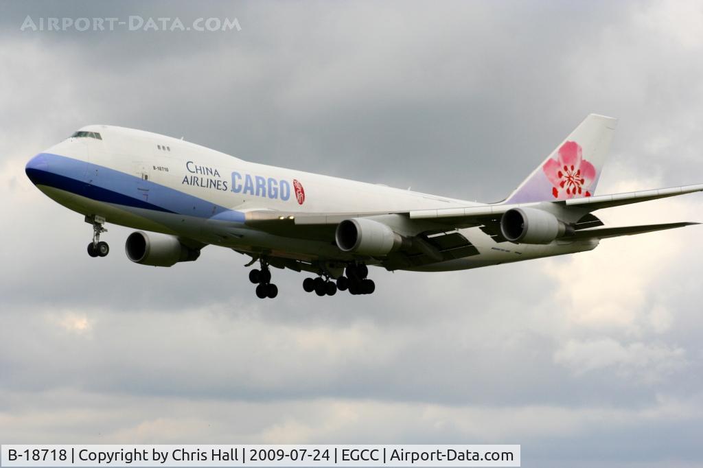 B-18718, Boeing 747-409F/SCD C/N 30770, China Airlines Cargo