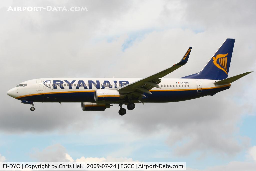 EI-DYO, 2008 Boeing 737-8AS C/N 33636, Ryanair