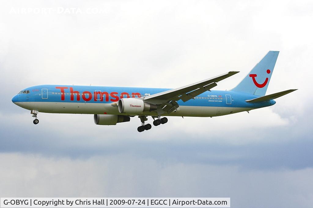 G-OBYG, 1999 Boeing 767-304 C/N 29137, Thomson