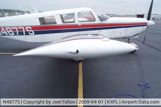 N4877S, 1970 Piper PA-32-260 Cherokee Six C/N 32-7100001, Side View
