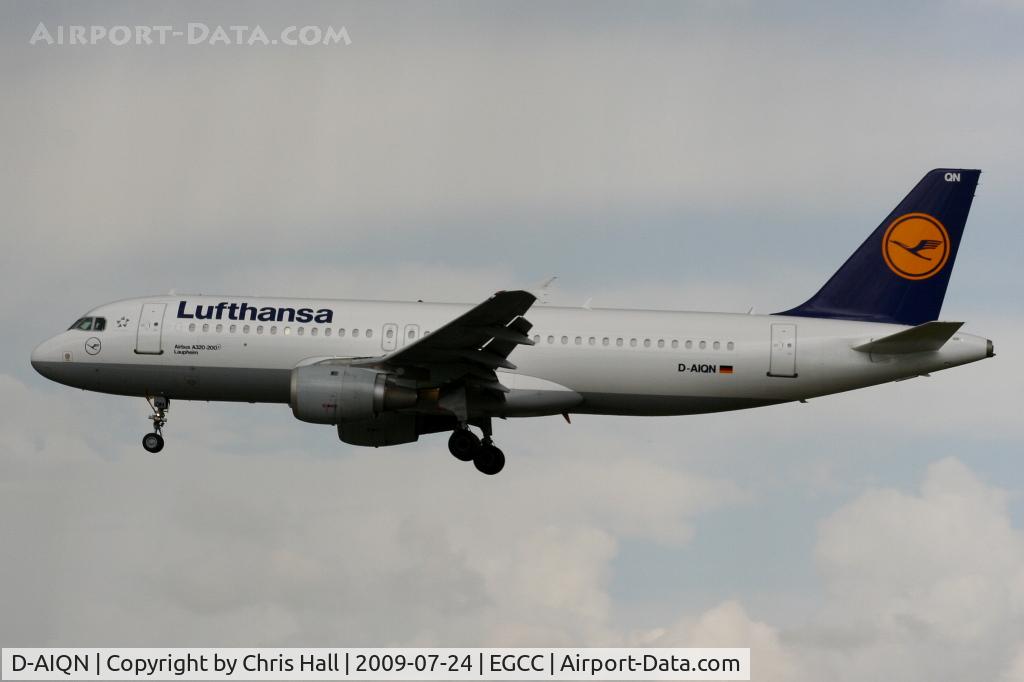 D-AIQN, 1991 Airbus A320-211 C/N 0269, Lufthansa