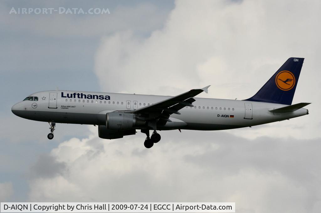 D-AIQN, 1991 Airbus A320-211 C/N 0269, Lufthansa