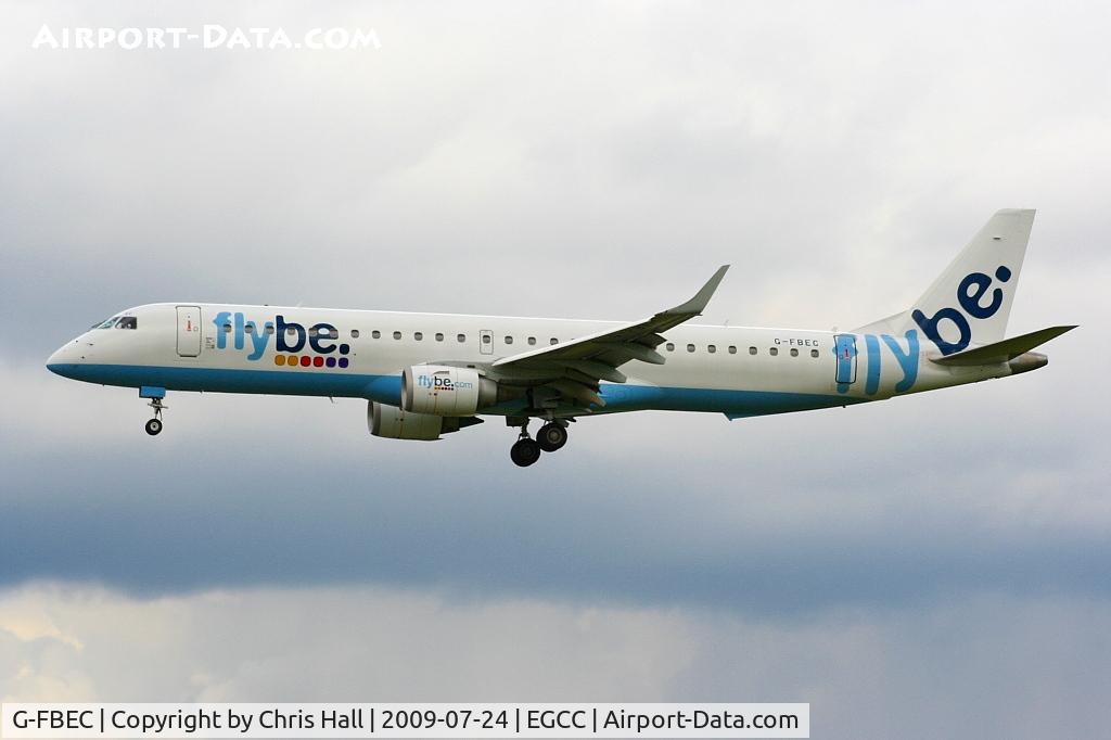 G-FBEC, 2006 Embraer 195LR (ERJ-190-200LR) C/N 19000069, flybe