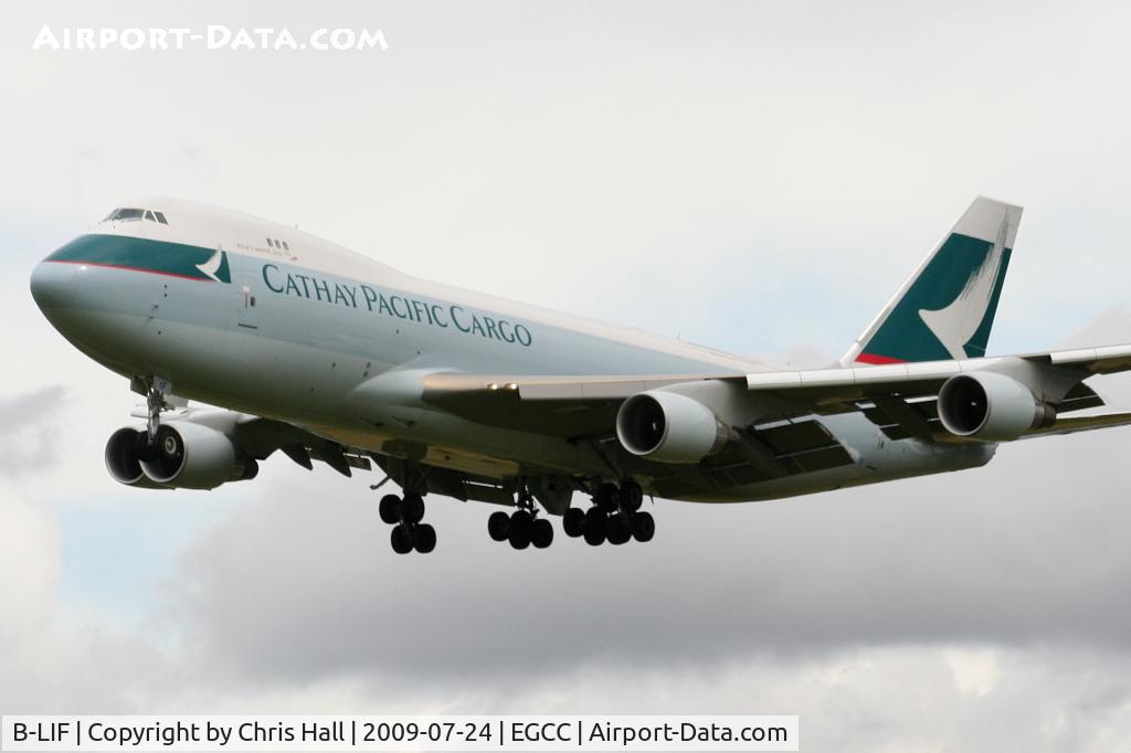 B-LIF, 2009 Boeing 747-467ERF C/N 36871, Cathay Pacific Cargo