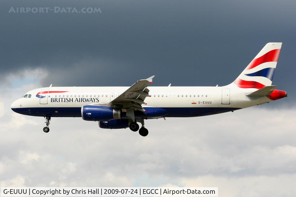 G-EUUU, 2008 Airbus A320-232 C/N 3351, British Airways