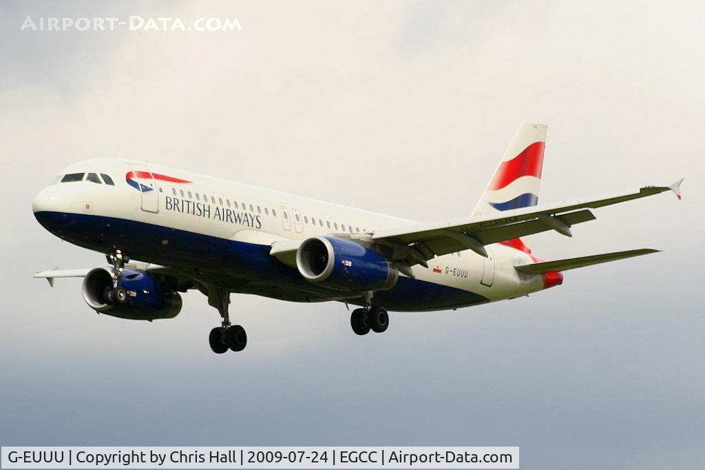 G-EUUU, 2008 Airbus A320-232 C/N 3351, British Airways