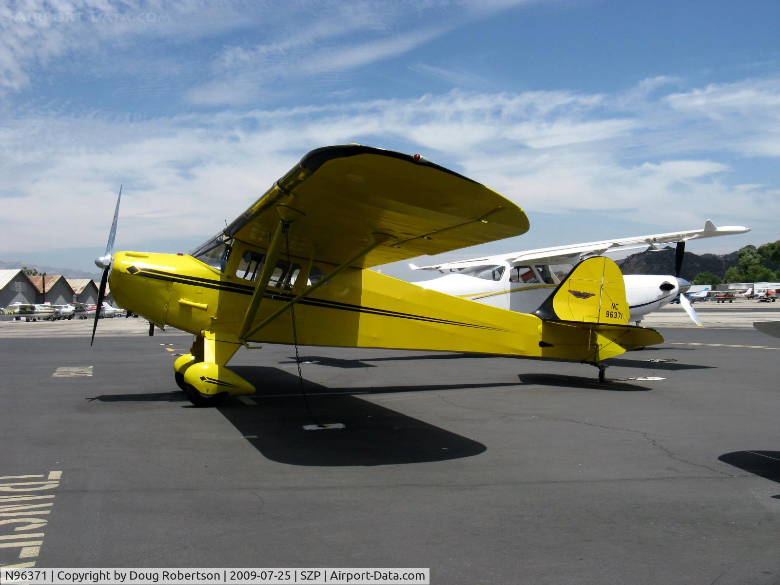 N96371, 1946 Taylorcraft BC12-D Traveler C/N 8671, 1946 Taylorcraft BC-12D Continental A&C65 65 Hp