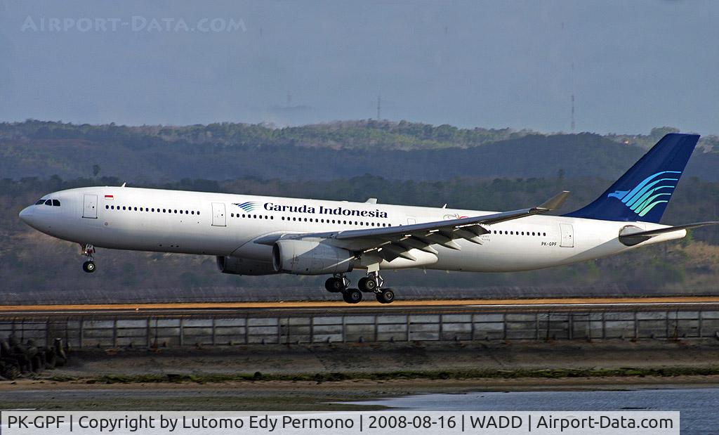 PK-GPF, 1997 Airbus A330-341 C/N 153, Garuda Indonesia