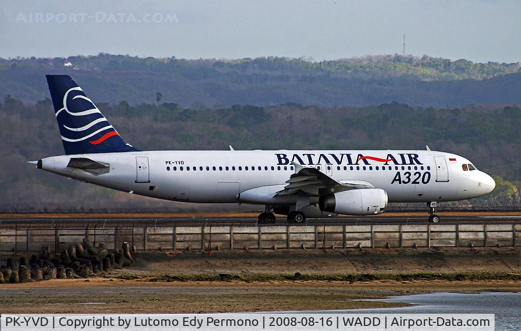 PK-YVD, 1993 Airbus A320-211 C/N 449, Batavia