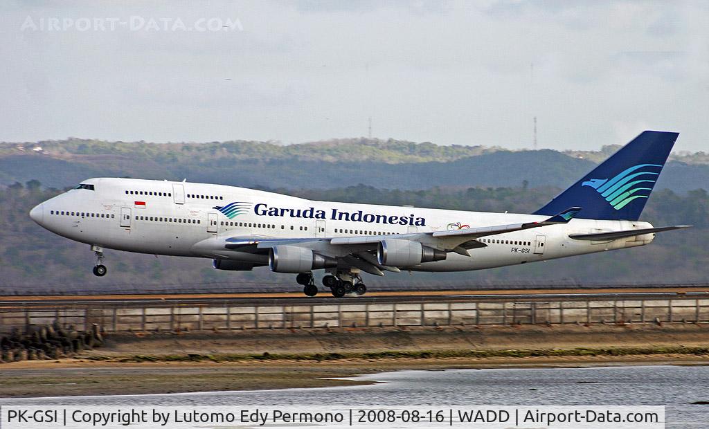 PK-GSI, 1992 Boeing 747-441 C/N 24956, Garuda Indonesia