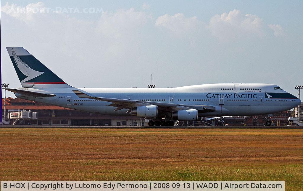 B-HOX, 1991 Boeing 747-467 C/N 24955, Cathay Pacific