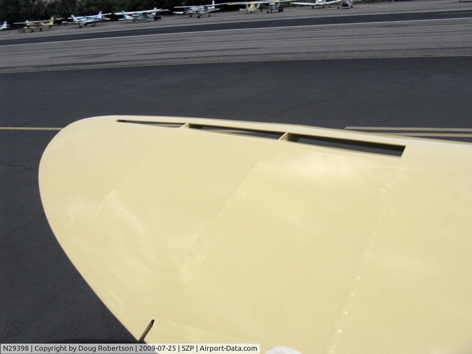 N29398, 1940 Culver LCA C/N 191, 1940 Culver LCA CADET, Continental A&C75 75 Hp, original wing slots