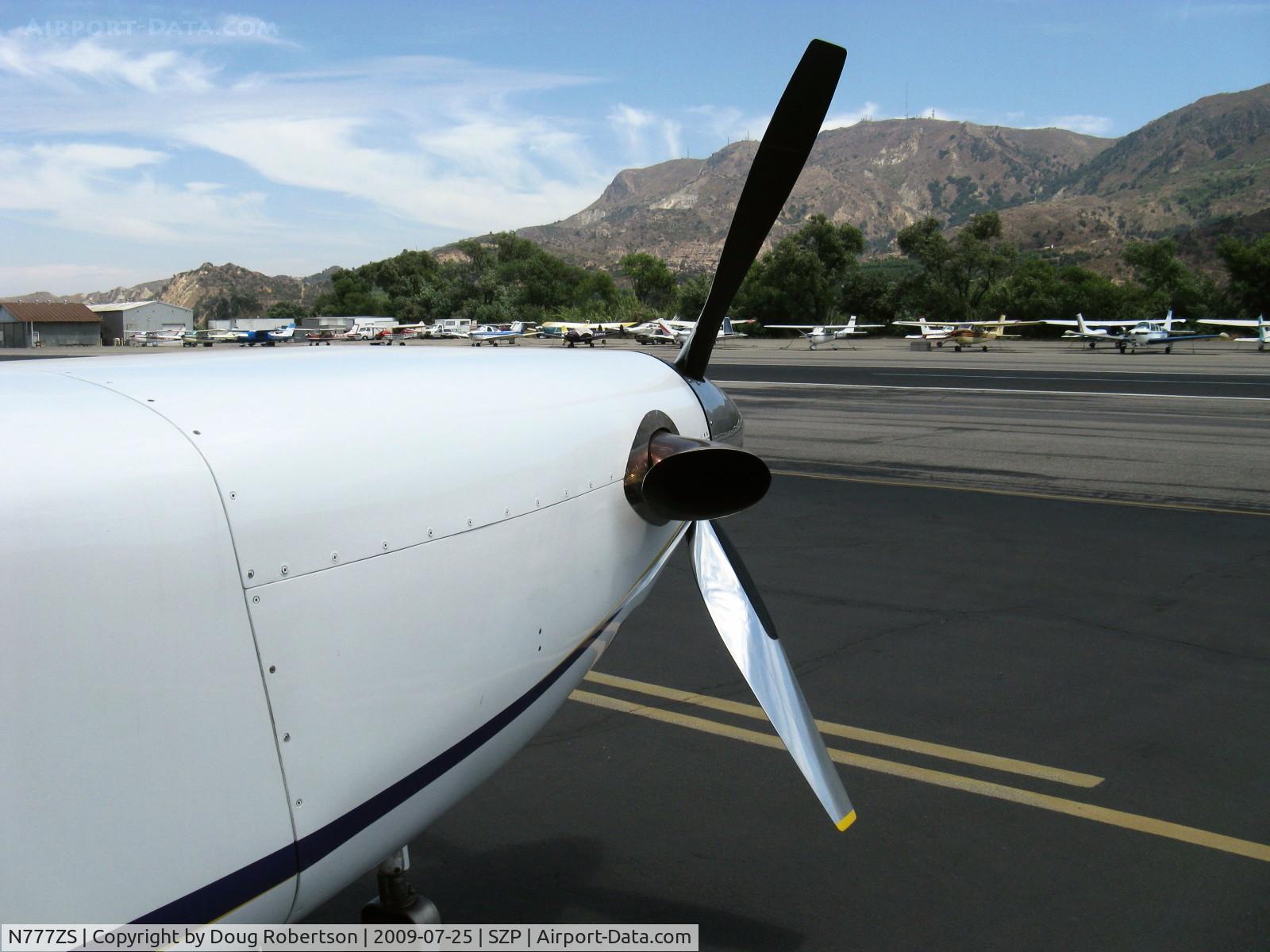N777ZS, 2007 Hollmann Super Stallion C/N 030, 2007 Dierenfield HOLLMANN SUPER STALLION Walter M601d 724 shp Turboprop engine, turbine exhaust, each side of cowl