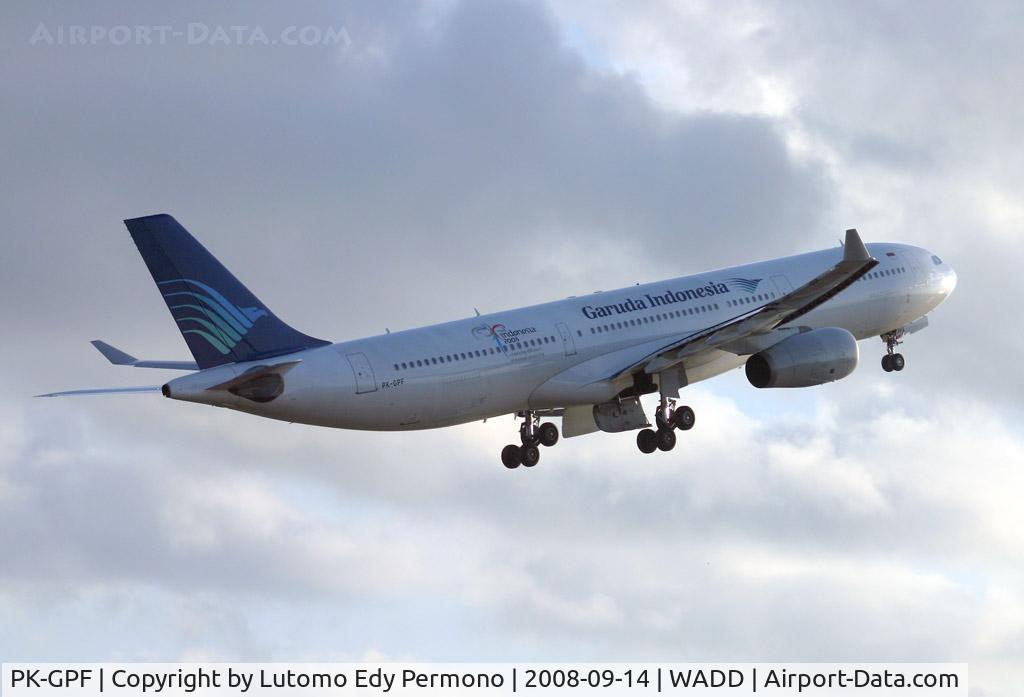 PK-GPF, 1997 Airbus A330-341 C/N 153, Garuda Indonesia