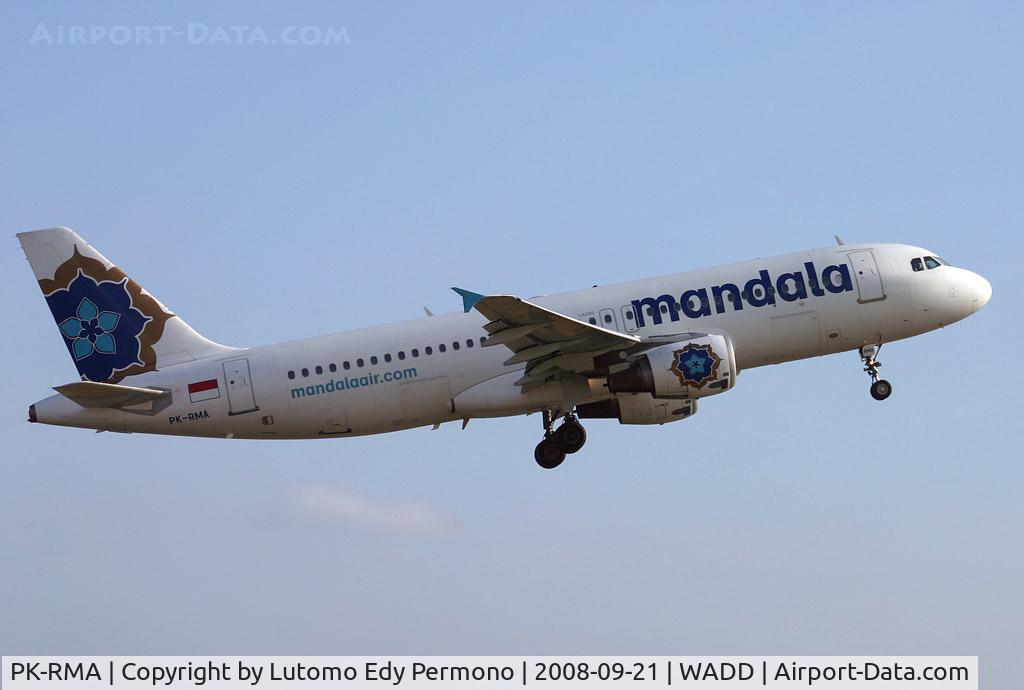 PK-RMA, 1992 Airbus A320-212 C/N 279, Mandala