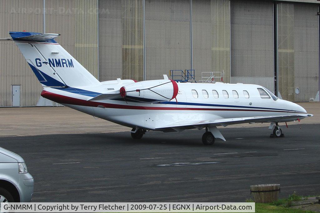 G-NMRM, 2008 Cessna 525A CitationJet CJ2+ C/N 525A-0408, Jersey based Citation at EMA
