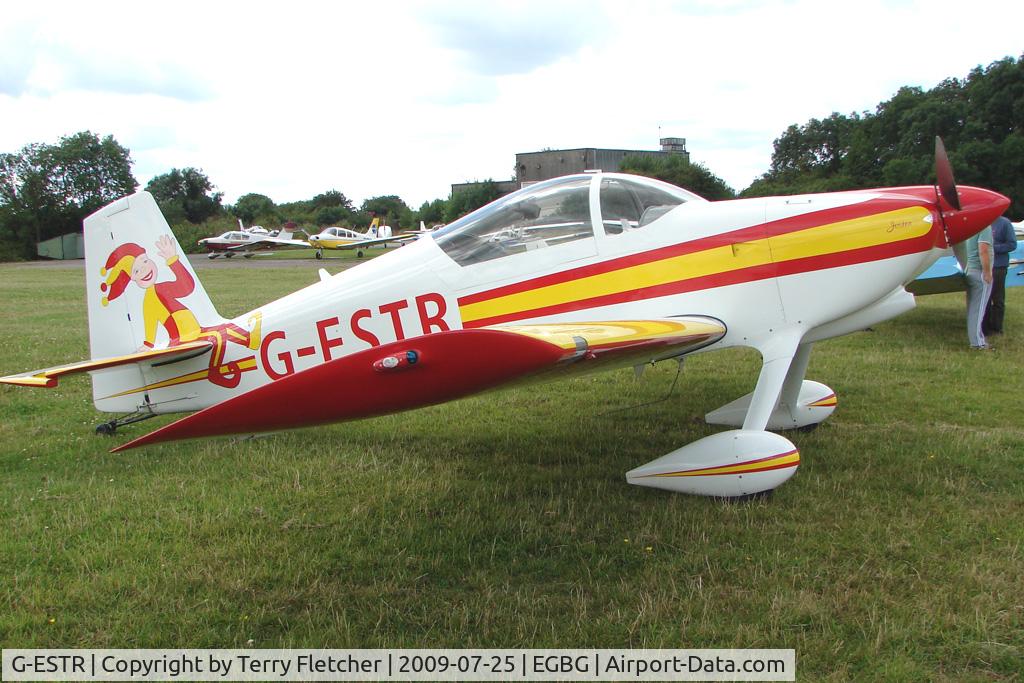 G-ESTR, 2003 Vans RV-6 C/N PFA 181A-13638, Vans RV-6 at Leicester on 2009 Homebuild Fly-In day