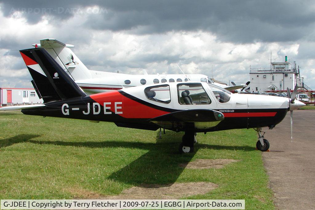 G-JDEE, 1982 Socata TB-20 Trinidad C/N 333, Socata TB20 at Leicester on 2009 Homebuild Fly-In day