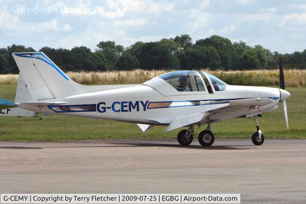 G-CEMY, 2007 Alpi Aviation Pioneer 300 C/N PFA 330-14440, Pioneer 300 at Leicester on 2009 Homebuild Fly-In day