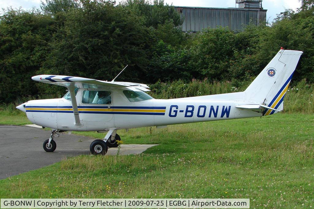 G-BONW, 1978 Cessna 152 C/N 152-80401, Cessna 152 at Leicester on 2009 Homebuild Fly-In day