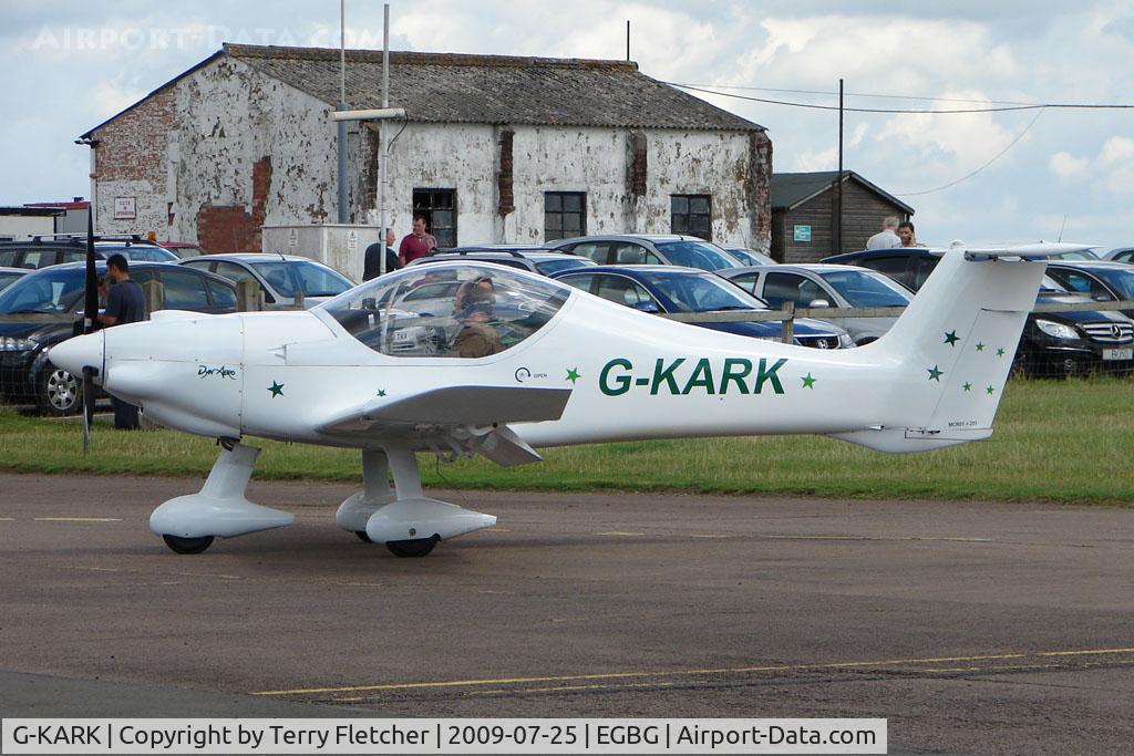 G-KARK, 2006 Dyn'Aero MCR-01 Club C/N PFA 301A-14010, at Leicester on 2009 Homebuild Fly-In day