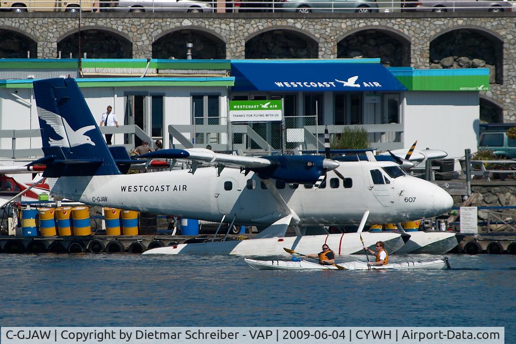 C-GJAW, 1968 De Havilland Canada DHC-6-200 Twin Otter C/N 176, Westcoast Air Dash 6