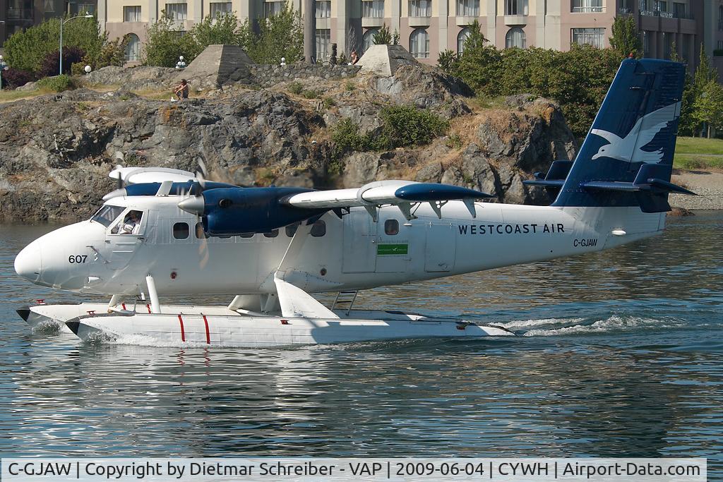 C-GJAW, 1968 De Havilland Canada DHC-6-200 Twin Otter C/N 176, Westcoast Air Dash 6