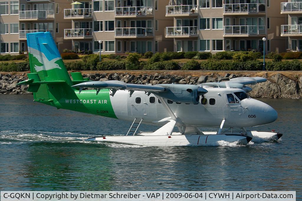 C-GQKN, 1968 De Havilland Canada DHC-6-100 Twin Otter C/N 94, Westcoast Air Dash 6