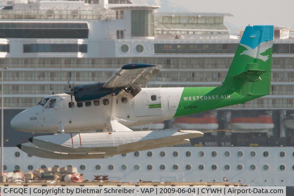 C-FGQE, 1967 De Havilland Canada DHC-6-100 Twin Otter C/N 40, Westcoast Air Dash 6
