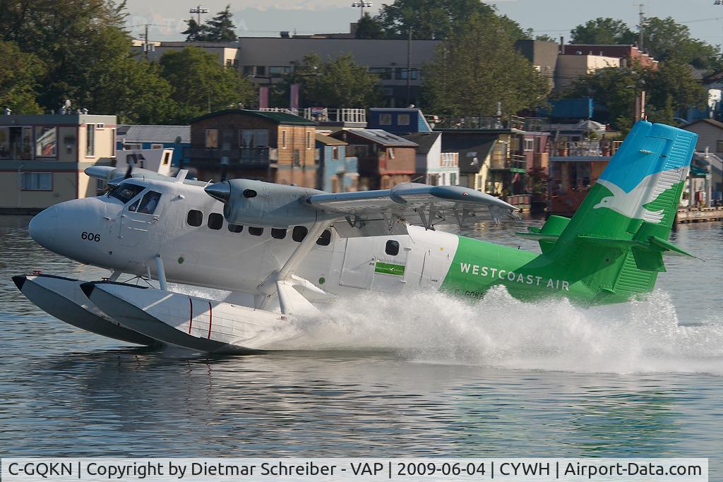 C-GQKN, 1968 De Havilland Canada DHC-6-100 Twin Otter C/N 94, Westcoast Air Dash 6