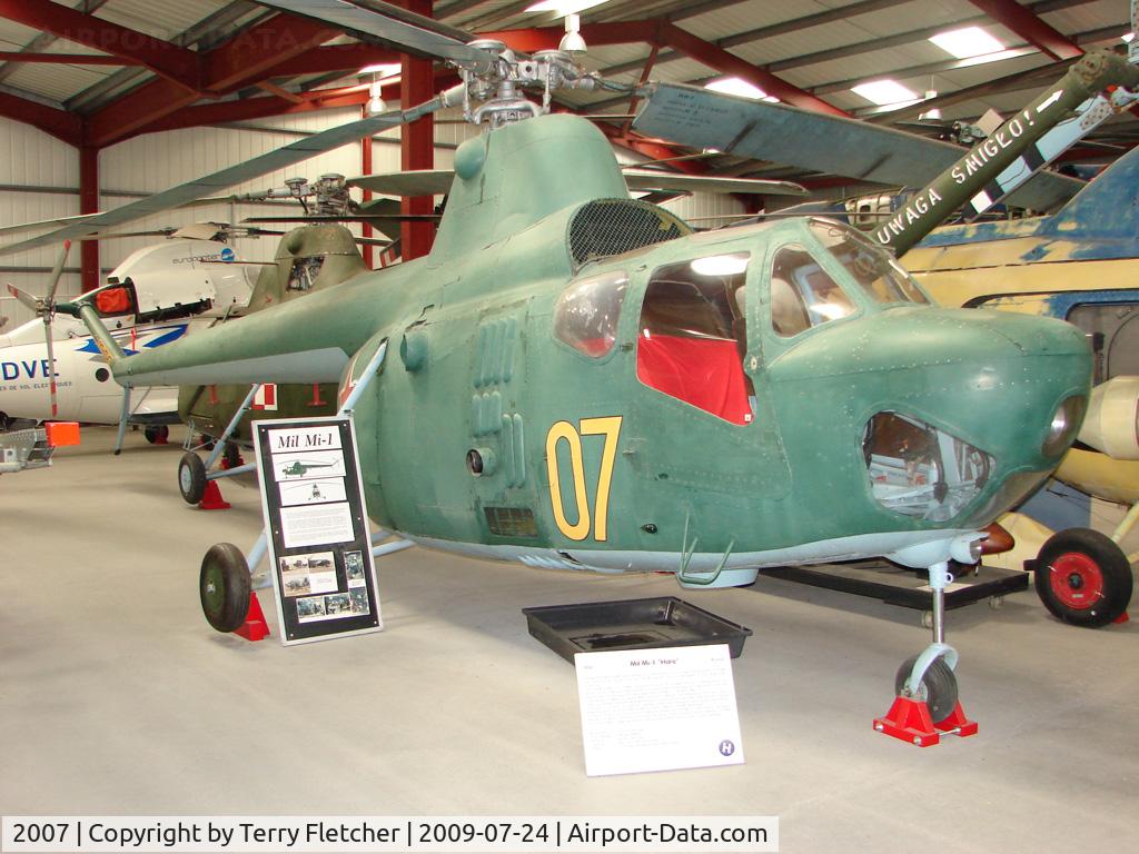 2007, 1961 PZL-Swidnik SM-2 C/N S2-03006, Exhibited in the International Helicopter Museum , Weston-Super Mare , Somerset , United Kingdom