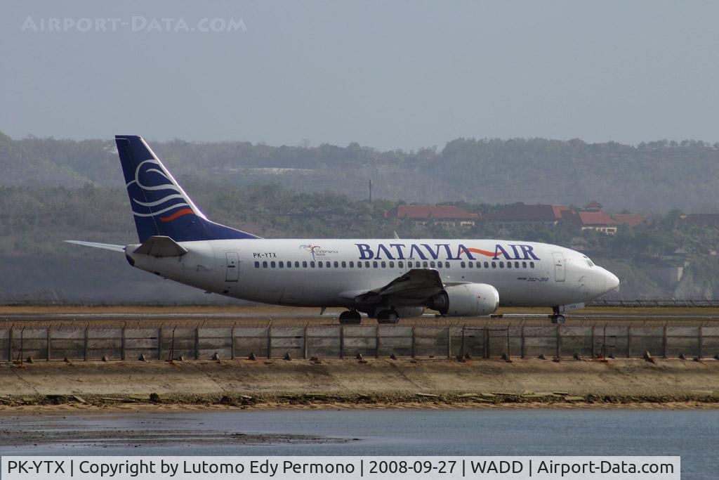 PK-YTX, 1984 Boeing 737-3B7 C/N 22953, Batavia