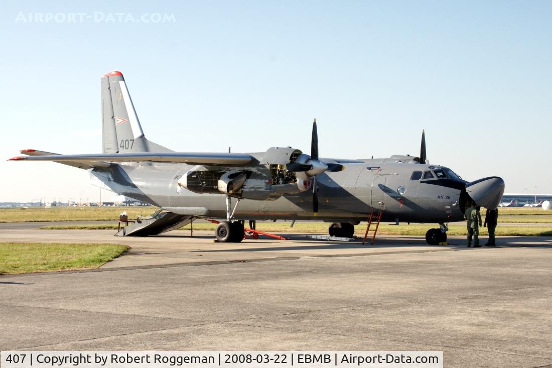407, Antonov An-26 C/N 57303407, Antonov AN-26.Hungary-Air Force.Open Door 15 th Wing