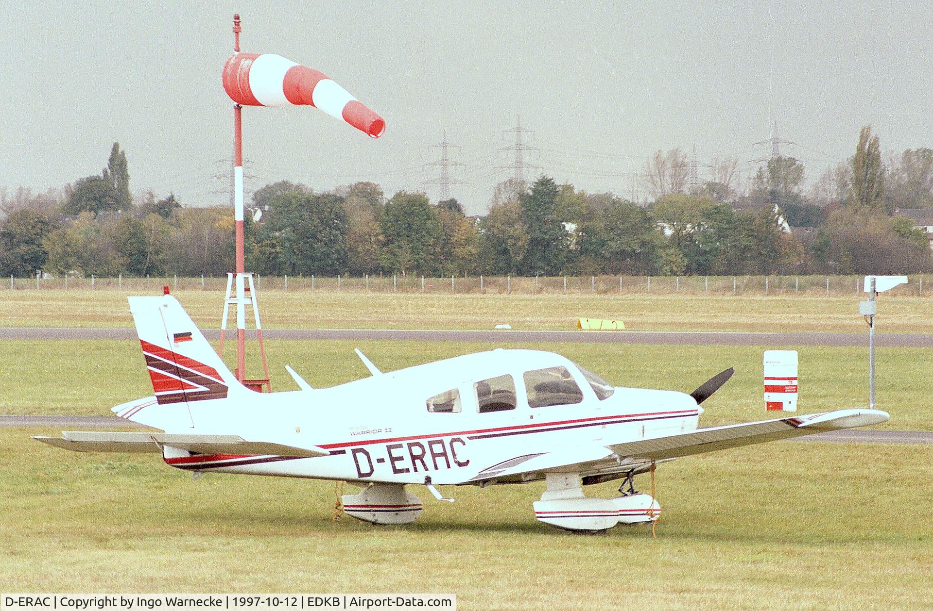 D-ERAC, 1981 Piper PA-28-161 Warrior II C/N 28-8116103, Piper PA-28-161 Warrior II at Bonn-Hangelar airfield