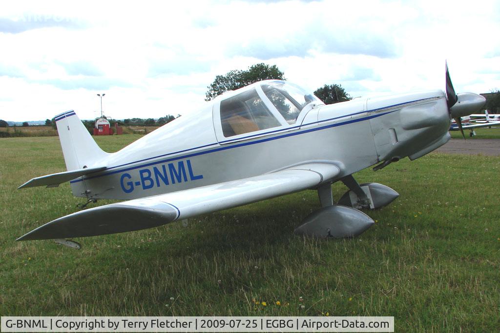 G-BNML, 1996 Rand KR-2 C/N PFA 129-11240, Rand KR-2 at Leicester on 2009 Homebuild Fly-In day