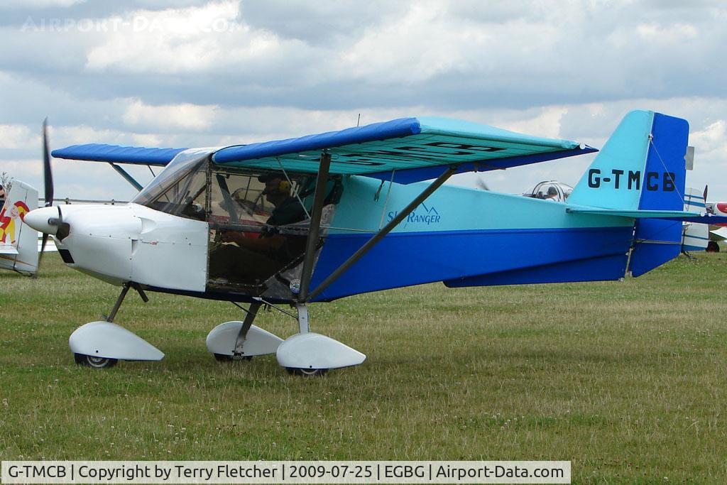 G-TMCB, 2003 Skyranger 912 C/N BMAA/HB/310, Skyranger 912 at Leicester on 2009 Homebuild Fly-In day