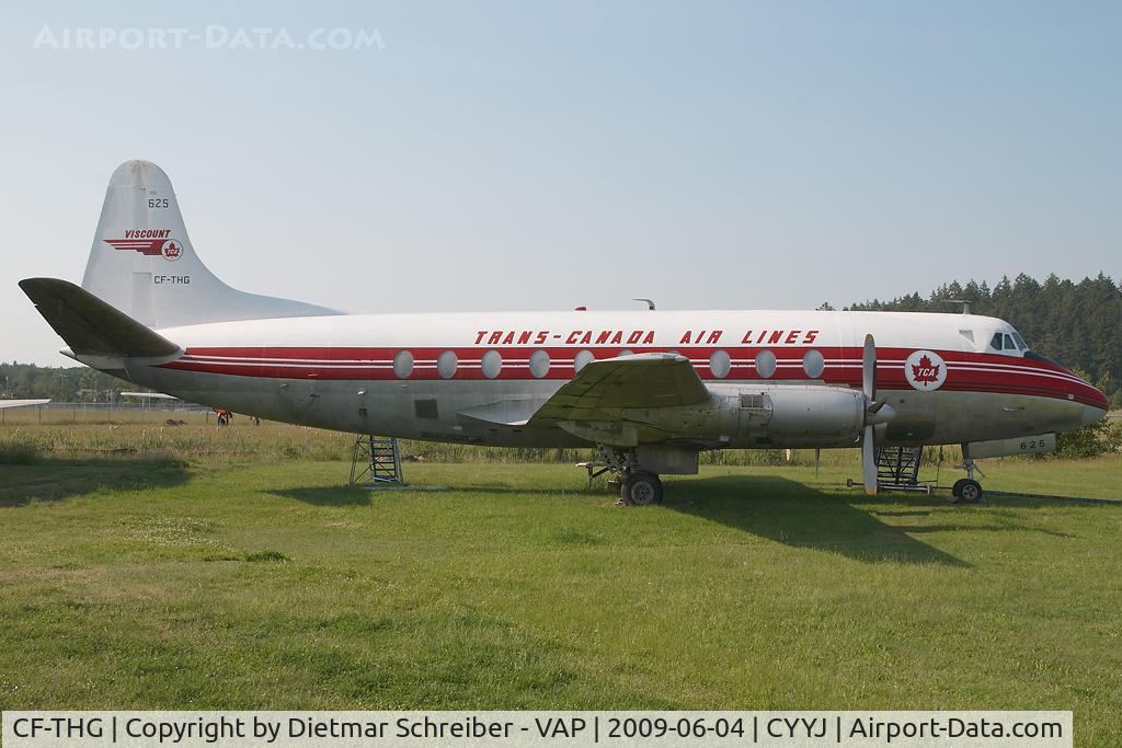 CF-THG, 1957 Vickers Viscount 757 C/N 224, Trans Canada Airlines Vickers Viscount
