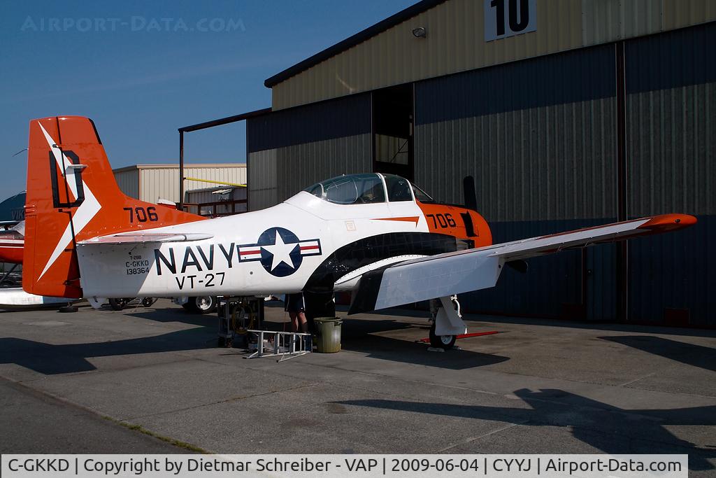 C-GKKD, 1954 North American T-28B Trojan C/N 200-435, North American T28