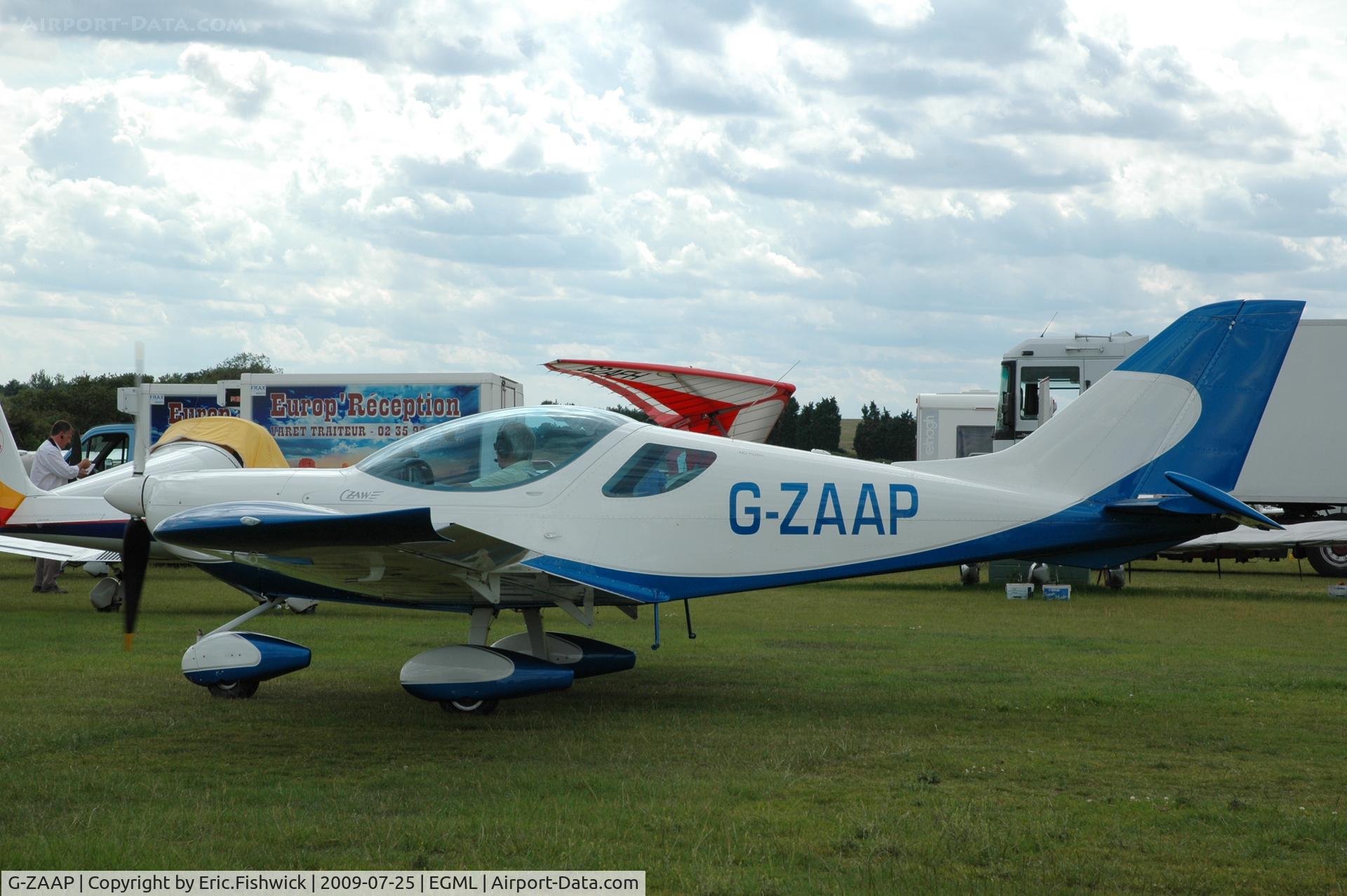 G-ZAAP, 2008 CZAW SportCruiser C/N PFA 338-14663, G-ZAAP at Damys Hall Airfield