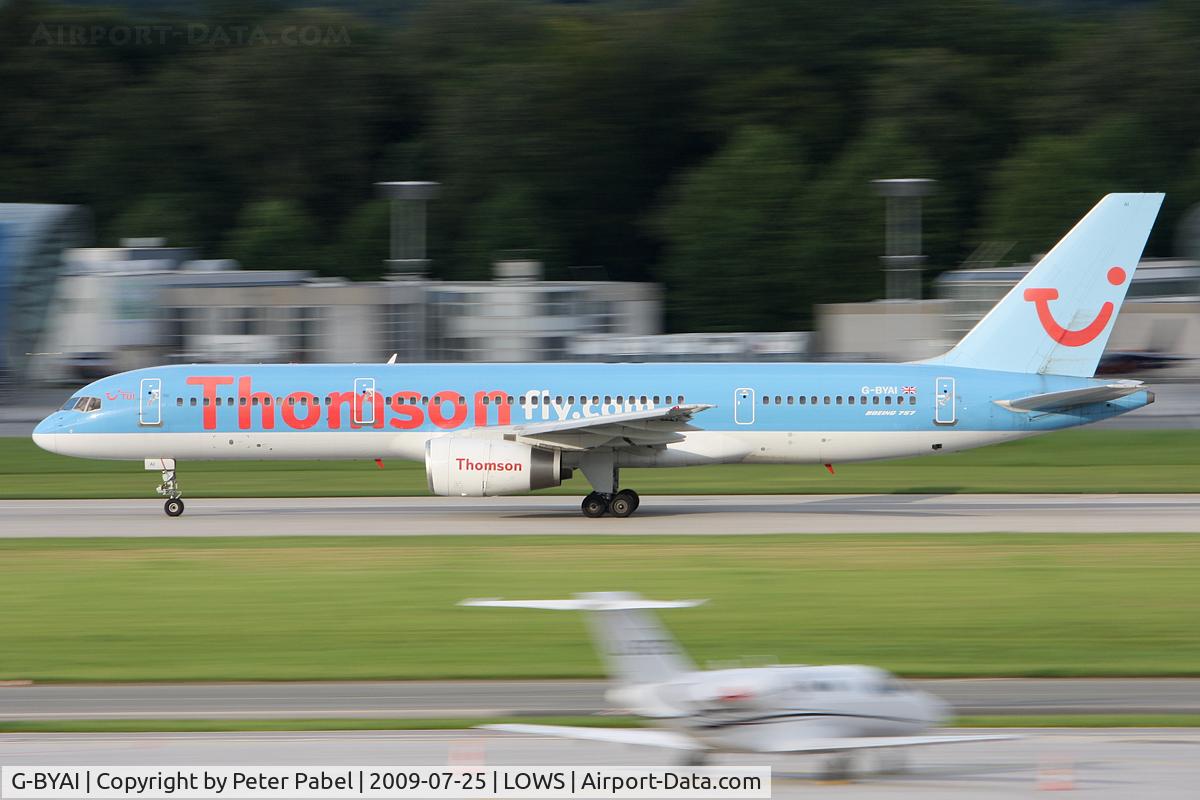 G-BYAI, 1993 Boeing 757-204 C/N 26967, SZG