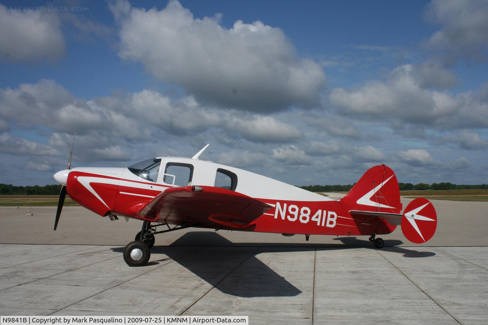 N9841B, 1958 Bellanca 14-19-2 Cruisair Senior C/N 4093, Bellanca 14-19-2