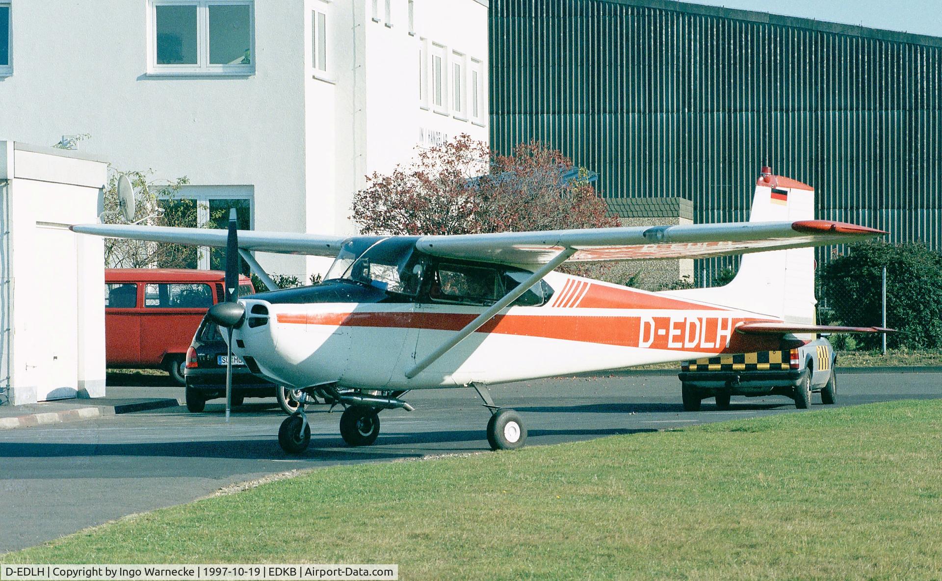 D-EDLH, 1956 Cessna 172 C/N 28871, Cessna 172 (early model) at Bonn-Hangelar airfield