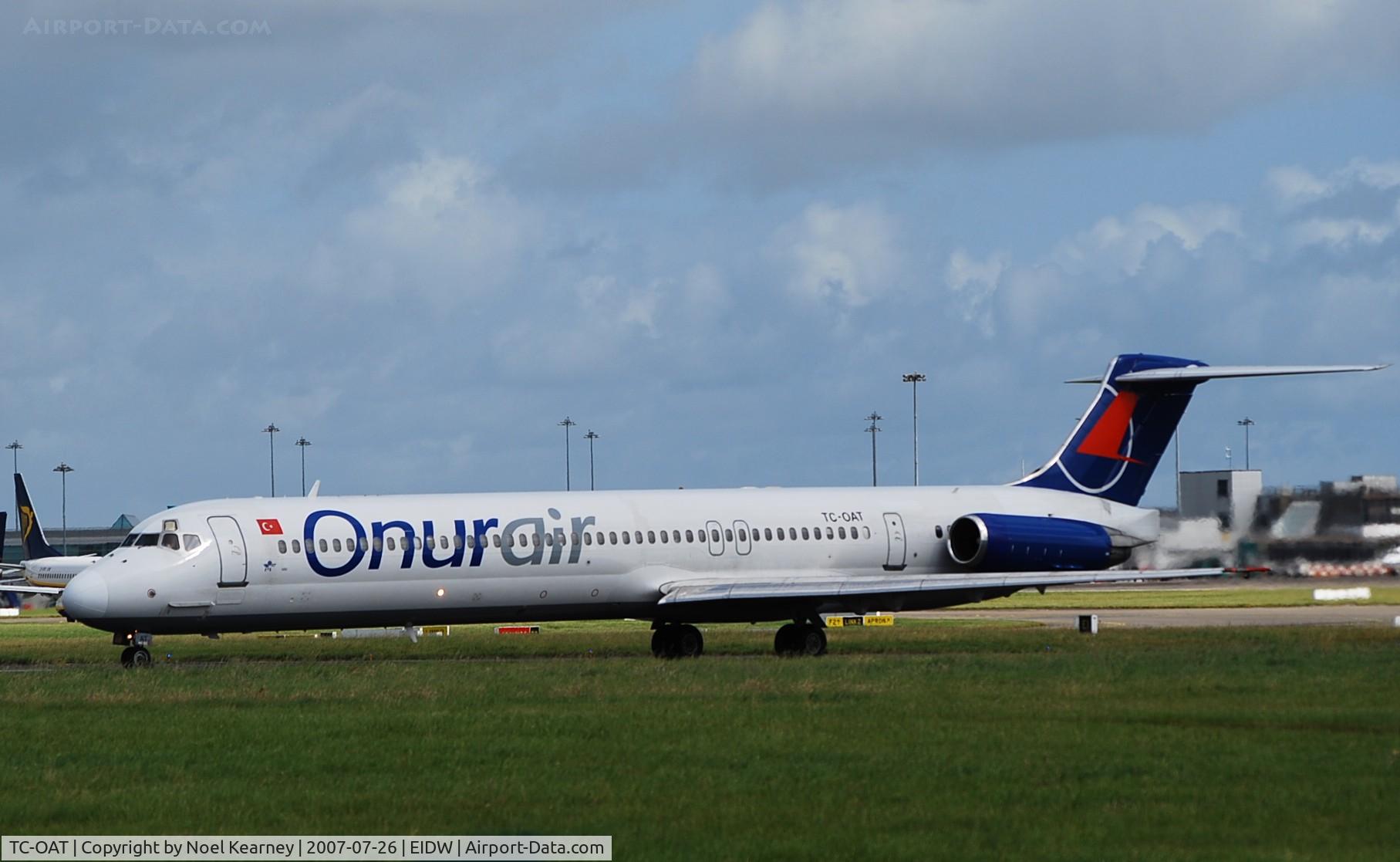 TC-OAT, 1994 McDonnell Douglas MD-83 (DC-9-83) C/N 53466, OHY MD83 c/n 53466