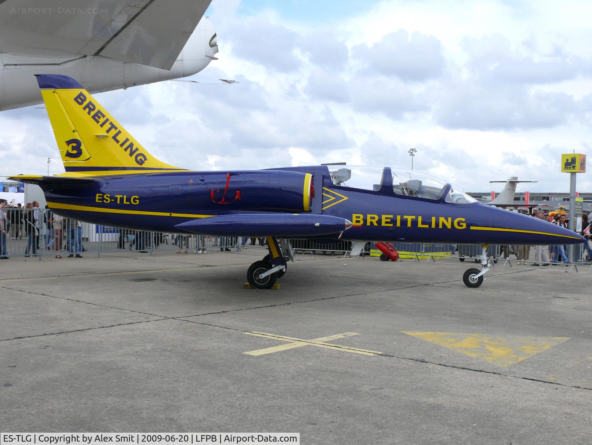 ES-TLG, Aero L-39 Albatros C/N 131849, Aero L-39 Albatros ES-TLG Team Breitling