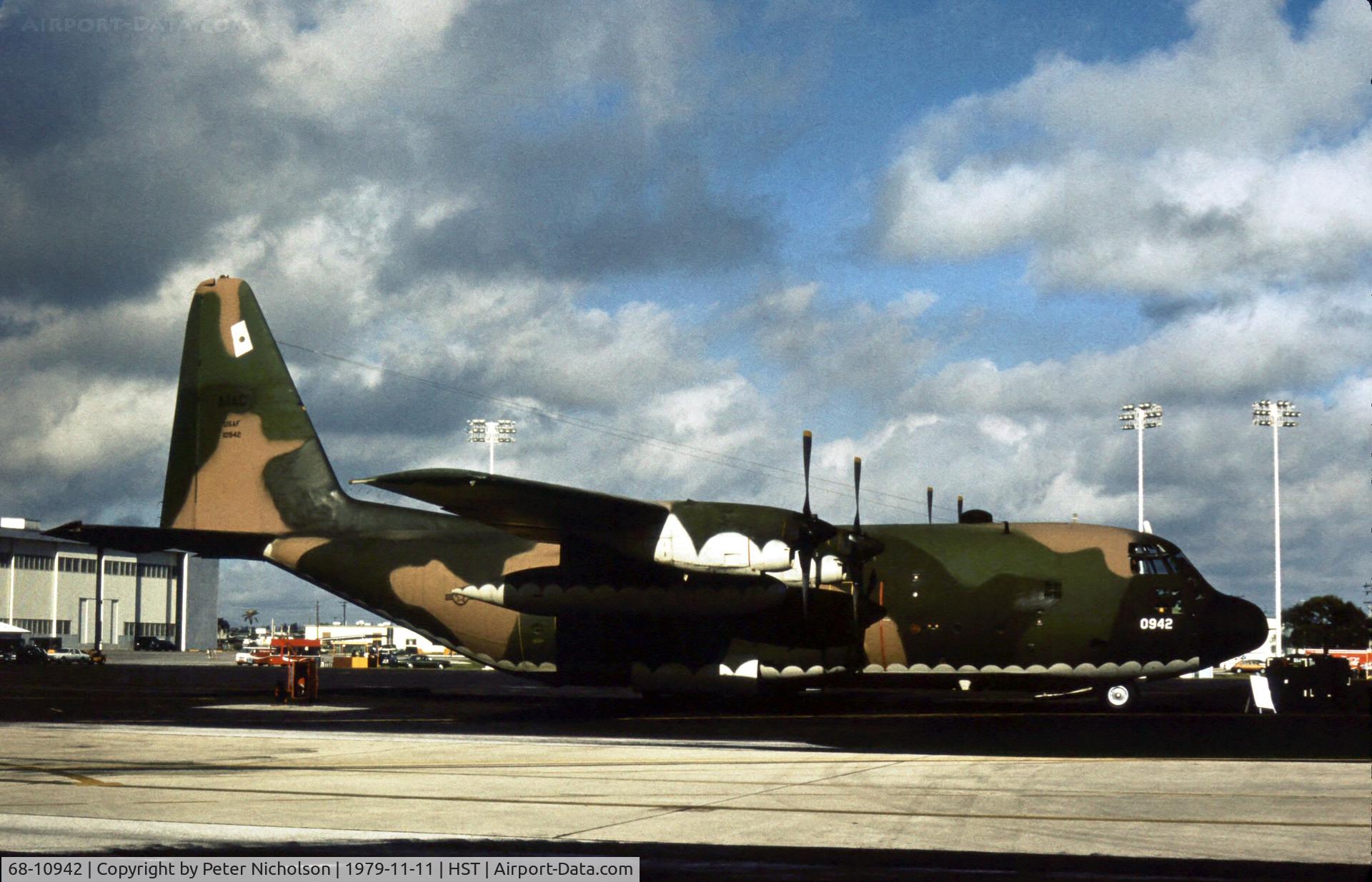 68-10942, 1969 Lockheed C-130E Hercules C/N 382-4322, C-130E Hercules of 317th Tactical Airlift Wing at the 1979 Homestead AFB Open House.